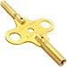Double End Clock Winding Key Clockmaker Tool Sz 4