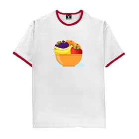 Click here to buy bowl_fruit[1] - Ringer T-Shirt by eShirts.
