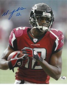 Michael Jenkins Signed Falcons 8x10 Photo