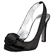 Martinez Valero Women's Wish Rosette Sling,Black,10 M US