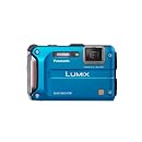 Panasonic Lumix Ts4 121 Tough Waterproof Digital Camera With 46x Optical Zoom Blue