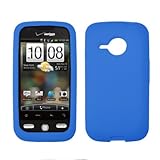 Premium Blue Silicone Gel Skin Cover Case for HTC Droid Eris [Accessory Exp ....