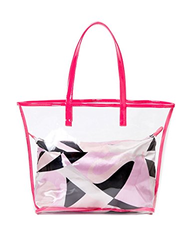 (ユメテンボウ)夢展望 幾何学クリアトートバッグ