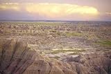 A3 Box Canvas 30cm x 42cm Sweeping View of Badlands National Park South Dakota