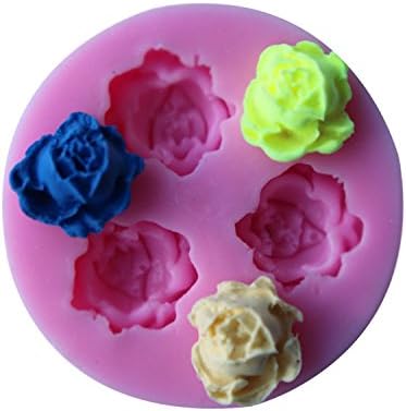 Dachun Rose Fondant Silicone Sugar Craft Mold, Mini