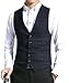 Merryfun Men's Casual Skinny Button Dress Party Vest Waistcoat