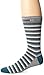 Diesel Men's Ray Fresh And Bright Stripe Socks, Red, Large