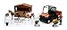 NewRay Kubota Horse Corral & RTV 1120D Playset