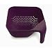Joseph Joseph Square Small Colander, Aubergine
