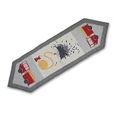 Fire Truck, Table Runner Short 16X 54