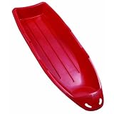 Snow Sled 48 WINTER LIGHTNING RED POLY SLED