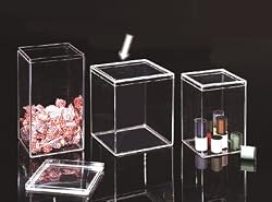 Acrylic Medium Storage Containables- 4.75" x 4.75" x 5.25"