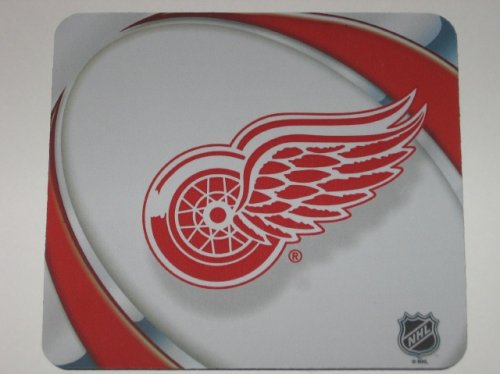DETROIT RED WINGS Team Logo 9 x 8 Computer MOUSEPAD