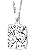 Sterling Silver "Faith" Rectangular