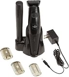 The Sharper Image GR-G300 Rechargable Body Groomer, Black