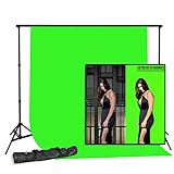 [5441] 12' x 24' Chromakey Greenscreen & Background Support System and 3 Clamps--Steve Kaeser since 1989