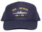 Navy Ship Trucker Cap USS Nevada Bb-36
