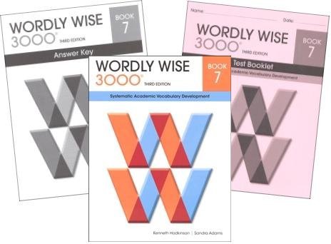 wordly wise 3000 grade 7 set student answer key and tests systematic academic vocabulary development