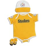 Steelers Reebok Infants NFL 3 pc Tm Bodysuit,boot