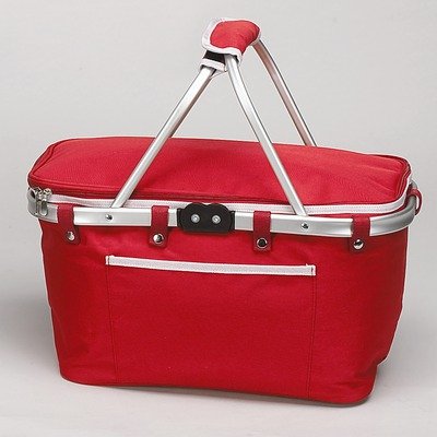 Goodhope Collapsible Cooler Basket Red