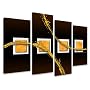 Visario 6169 Bild auf Leinwand Abstrakt, 130 x 80 &hellip von Visario