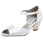 Dyeables Women's Delia Pump,White,8.5 M