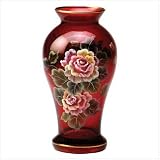 Ruby Colored Rose Vase - Style 34785