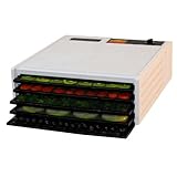 Excalibur 3500 Deluxe Series 5 Tray Food Dehydrator - White