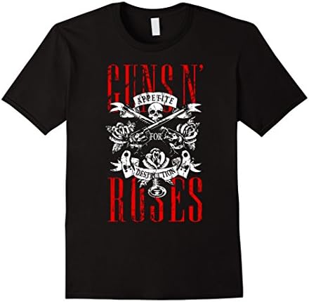 Men's KT Man Guns N' Roses T Shirt 3XL Black
