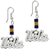 UCLA Bruins Wood Bead Earrings