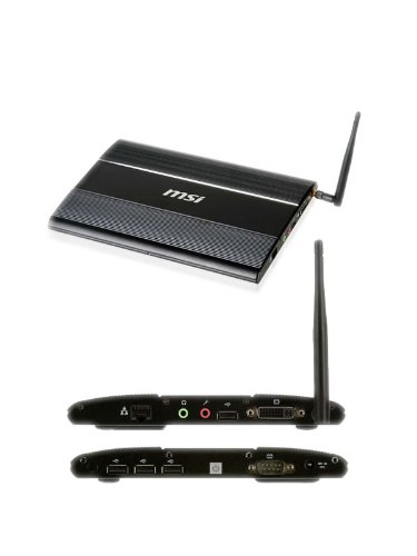 MSI Atom 1.6GHz/2GB/160GB/Wi-Fi/A&V&GbE/No OS Complete System WINDBOX II 9S9-9A25-024