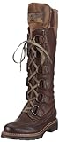 Manas boot 112D2117FHY, Damen Stiefel, Braun (MOGANO+CAMEL), EU 41