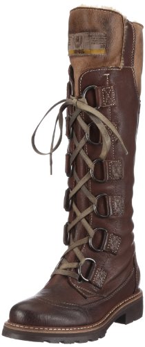 Manas boot 112D2117FHY, Damen Stiefel, Braun (MOGANO+CAMEL), EU 41