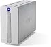 LaCie D2 1200GB (1.2TB) 7200rpm USB2 FireWire 400, 800 Extreme II (BUILT in RAID 0) 16MB Buffer External Hard Drive with All Three Cables
