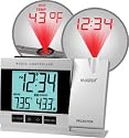 Lacrosse Projection Alarm Clock with Indoor/outdoor Temp