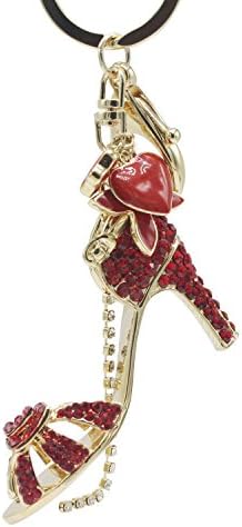 Luxury High Heel Keyholder Pure Handmade Key Chain Pendant Handbag Accessory for Women's Bag or Cellphone or Car Pendant
