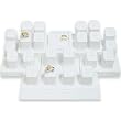 Ring Display Set 22pc Jewelry Counter Showcase Fixture