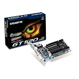 Gigabyte GV-N520OC-1GI Carte graphique Nvidia Geforce GT 520 830MHZ 1 Go GDDR5 PCI-Expresspar Gigabyte