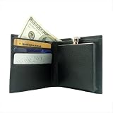 Review Simple Luxuries  / Slim Stainless Steel Flask in Black Buffalo Leather Wallet