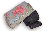 Insulin Pump Case with Camo Biohazard Design and Velstretch Belt