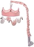 Lambs & Ivy Swan Lake Musical Mobile, Pink/White/Grey