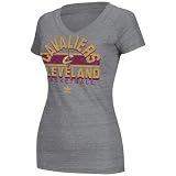 Cleveland Cavaliers Women's adidas Originals Old Feeling V-Neck Tri-Blend Tee Amazon.com