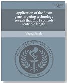 Application of the floxin gene targeting technology reveals that Ofd1 controls centriole length.