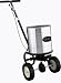 Spyker Commercial Grade 40-Pound Capacity Walk Behind Broadcast Spreader With Stainless Steel Hopper And Semi-Pneumatic Tires 64