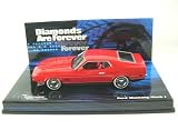 Ford Mustang Mach 1 (James Bond - Diamonds Are Forever) in Red (1:43 scale) Diecast Model Car