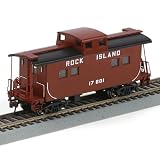 Athearn - HO RTR Eastern 4 Window Caboose, RI #17601
