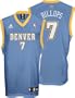 Chauncey Billups Youth Jersey: adidas Light Blue Replica #7 Denver Nuggets Jersey
