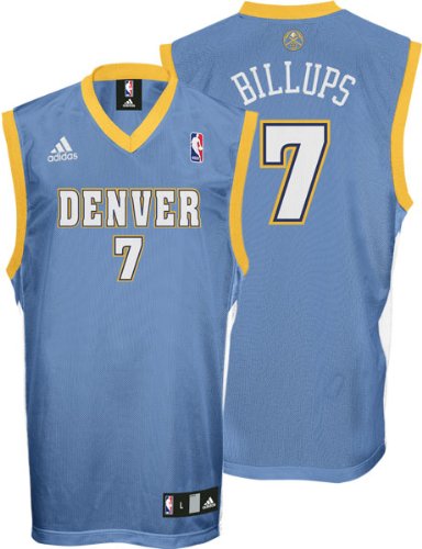Chauncey Billups Youth Jersey: adidas Light Blue Replica #7 Denver Nuggets Jersey