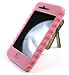 Kroo Silicone Case with Clip for iPhone 3G and 3G S (Pink)