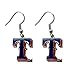 Texas Rangers Team Logo Dangle Earrings title=